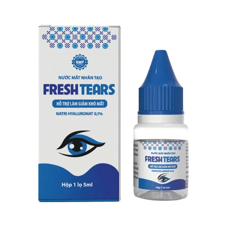 Nước Mắt Nhân Tạo FRESH TEARS - HGSG Pharma (Lọ 5ml)