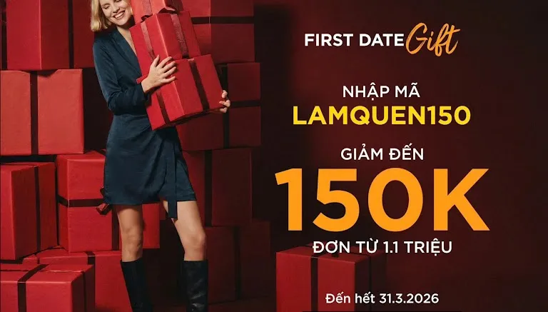 [ACFC] First Date Gift – Nhập Mã LAMQUEN150 Giảm 13% Tối Đa 150K Đến 31/03/2026
