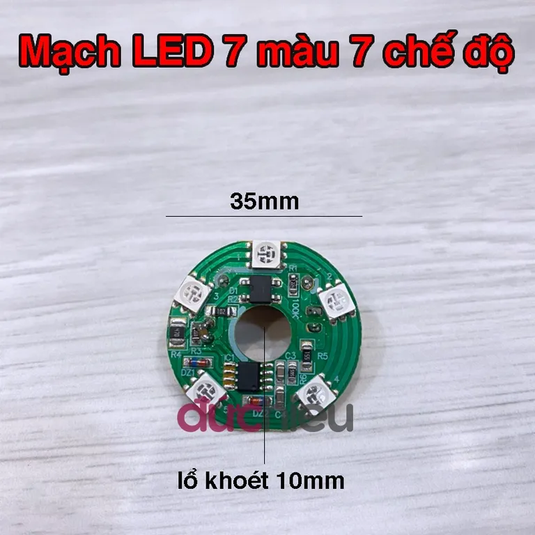 [ Hàng loại 1 - BH 12 tháng ] Bo mạch LED đổi nhiều màu dùng cho đèn thờ hoa sen – hàng siêu sáng