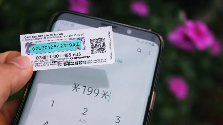 Cách thanh toán bằng thẻ cào được thực hiện khá đơn giản