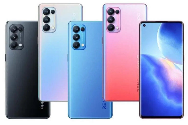 Điện thoại Oppo Reno 5 Pro nổi bật với thiết kế sinh động và hiện đại