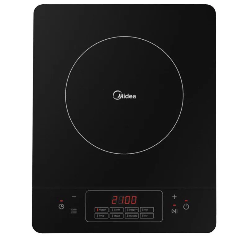 Bếp từ Midea mặt kính chịu nhiệt