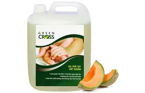can nước rửa tay Green Cross hương dưa táo dung tích lớn 18 lít