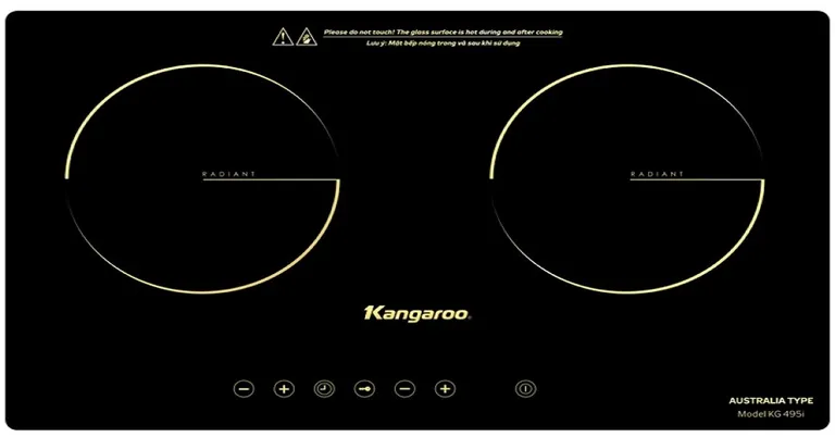 Bếp từ đôi Kangaroo chính hãng và những tiện ích không ngờ