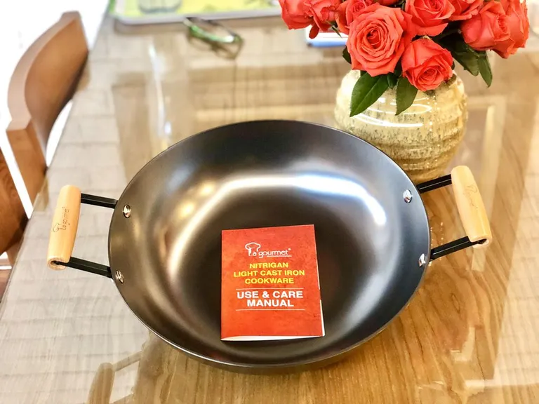 Chảo gang La Gourmet Nitrigan 32cm