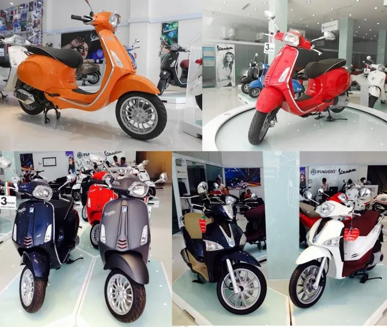 Bảng giá xe Piaggio và Vespa mới nhất: Tất cả các dòng xe