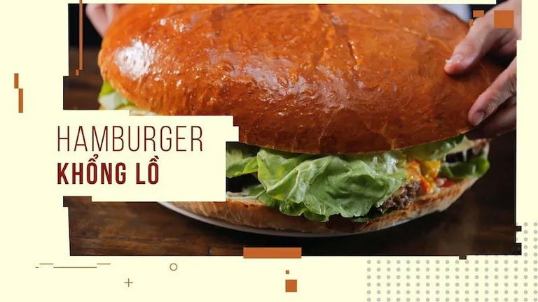 Tự làm hamburger tại nhà vừa ngon lại rẻ