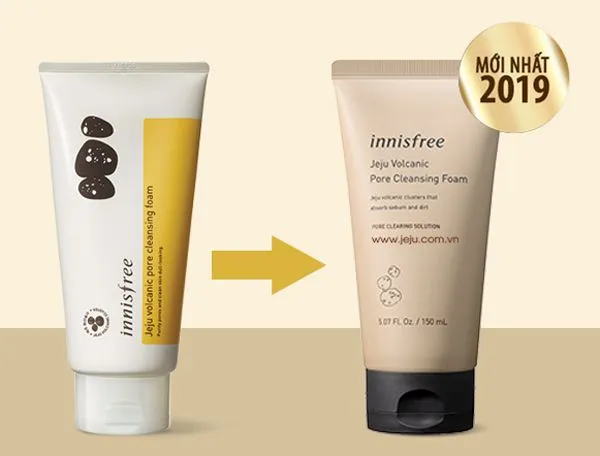 Sữa rửa mặt Innisfree Jeju Volcanic