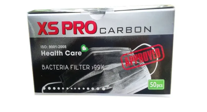 Khẩu trang y tế than hoạt tính XS Pro 4 lớp