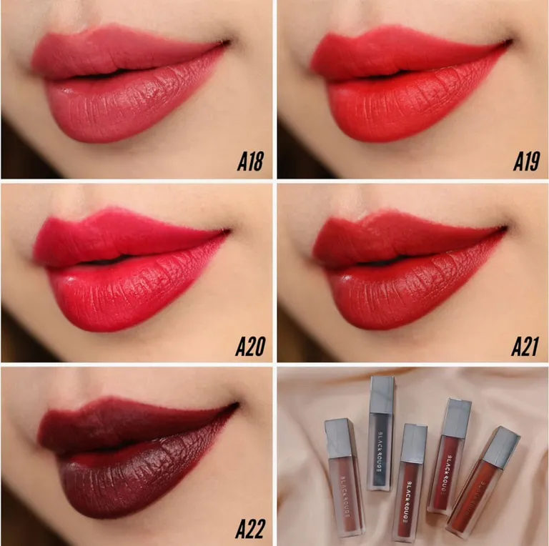 Thiết kế sang trọng của son Black Rouge Air Fit Velvet Tint Version 4
