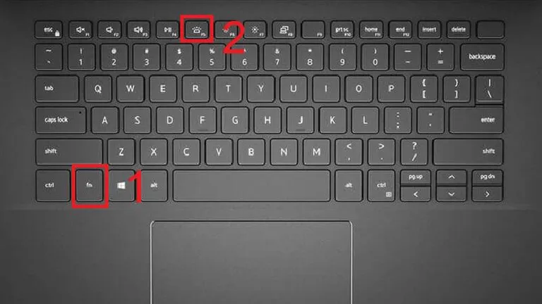 Cách bật đèn bàn phím Dell bằng phím tắt