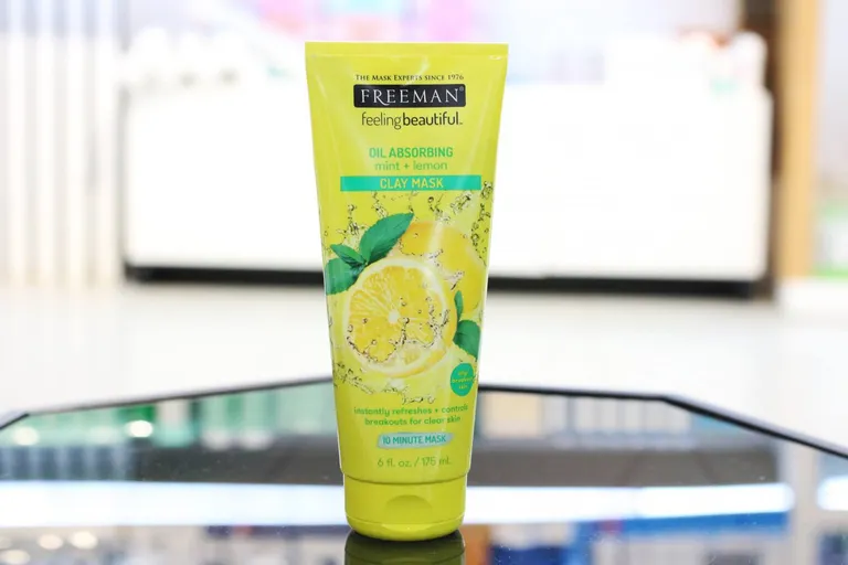 Thiết kế tuýp mặt nạ Freeman Lemon
