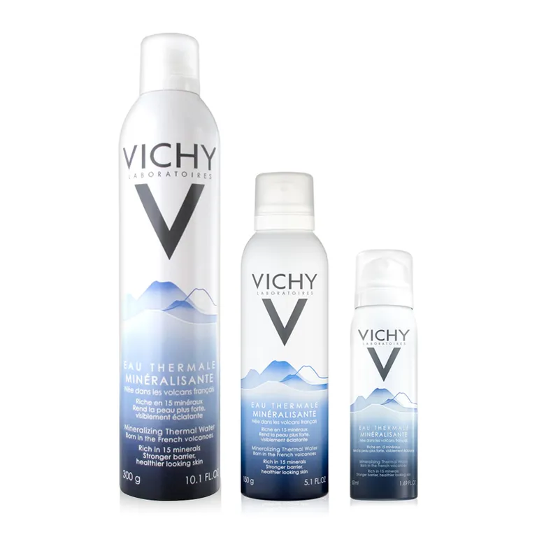 Thiết kế chai xịt khoáng Vichy