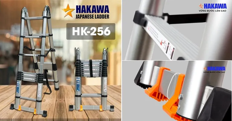 Đánh giá chung về thang nhôm Hakawa HK-256