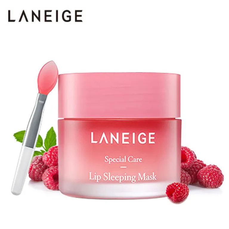 Thiết kế hũ hồng xinh xắn của mặt nạ môi Laneige