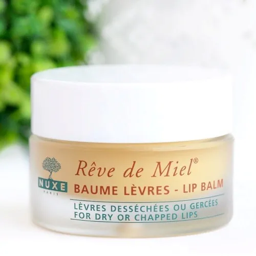 Bảng thành phần son dưỡng môi Nuxe chi tiết