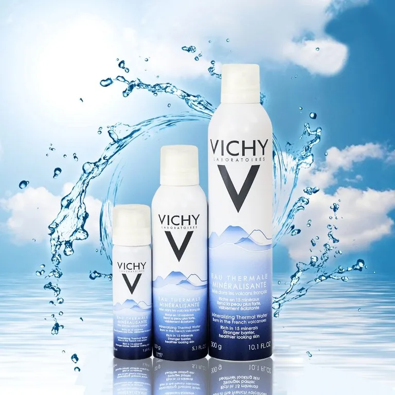 Review xịt khoáng Vichy: Nước khoáng núi lửa cho làn da khỏe mạnh