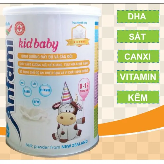 Sữa Kid Baby: giải pháp tối ưu cho trẻ biếng ăn, suy dinh dinh dưỡng