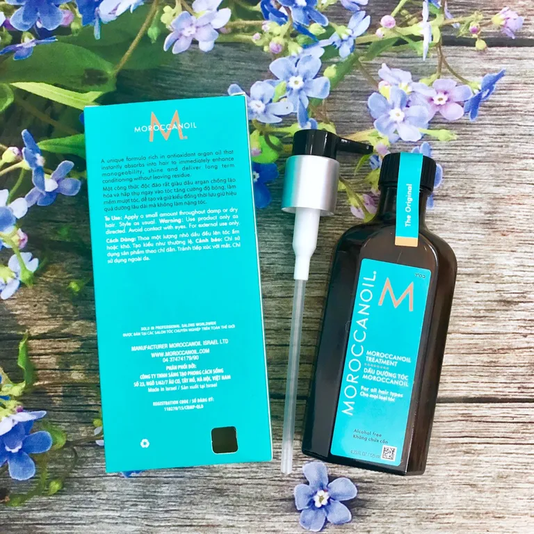 Hướng dẫn dùng Moroccanoil