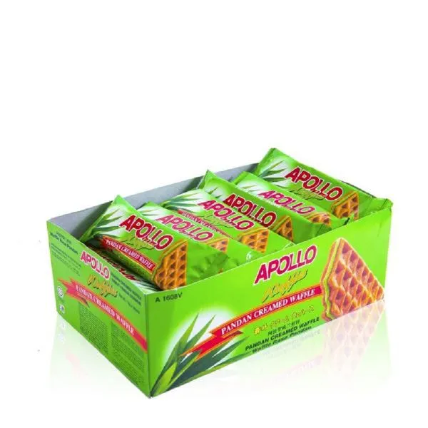 Bánh Apollo Waffles vị lá dứa