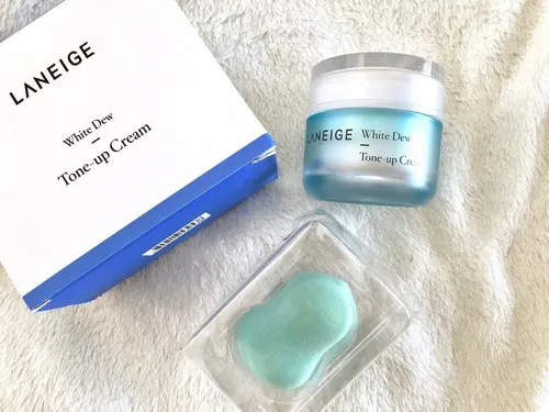 Thiết kế bao bì của Laneige White Dew Tone-up Cream Thiết kế bao bì của Laneige White Dew Tone-up Cream