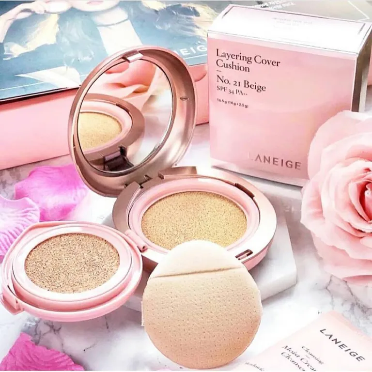 Bảng màu Laneige Layering Cover Cushion