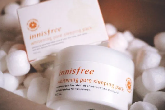Mặt nạ ngủ Innisfree Whitening Pore Sleeping Pack