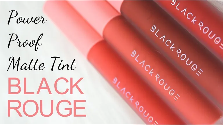 Trải nghiệm Son Black Rouge Power Proof Matte Tint – Test thực tế trên tay