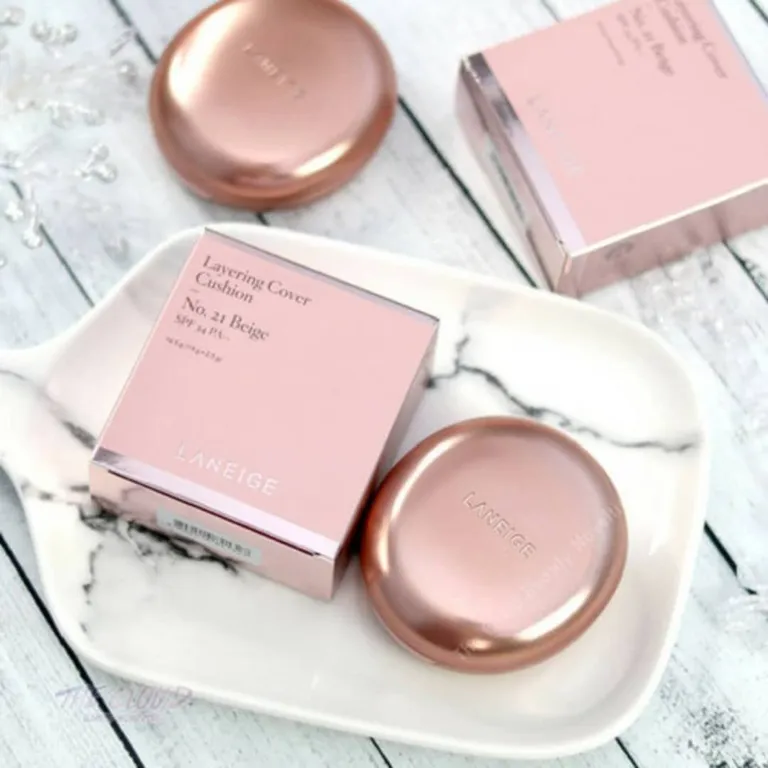 Sử dụng Laneige Layering Cover Cushion
