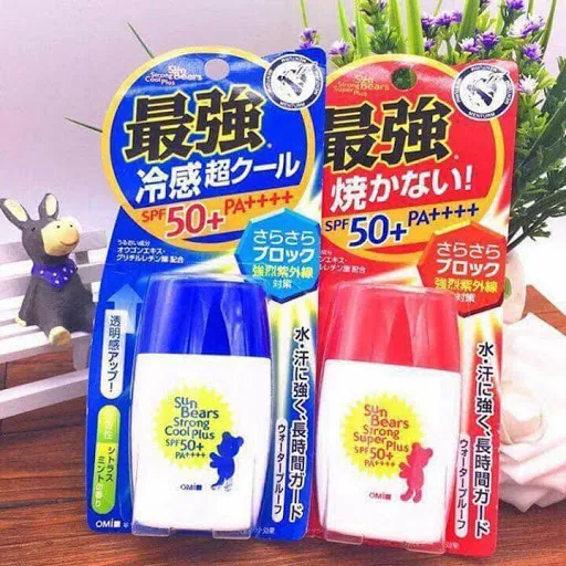 Review kem chống nắng Omi Sun Bear ngon – bổ – rẻ nhất
