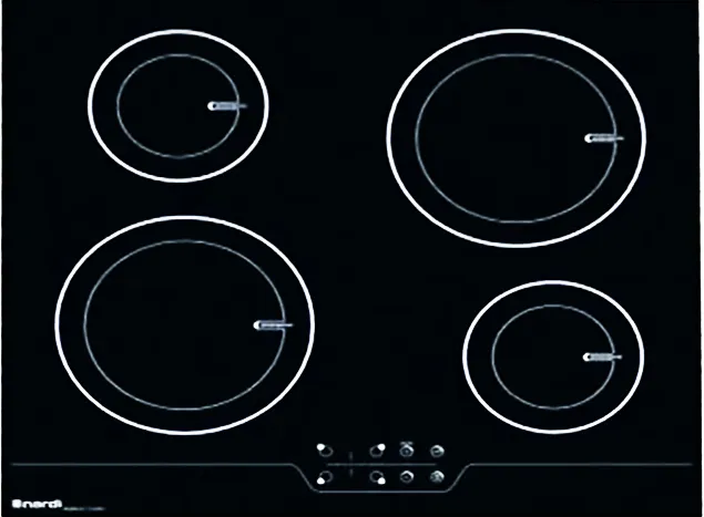 Bếp từ Ý Nardi an toàn và tiết kiệm điện năng