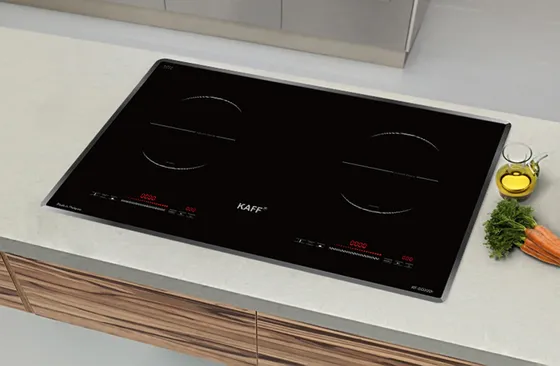 Bếp từ đôi mặt kính chịu nhiệt tốt