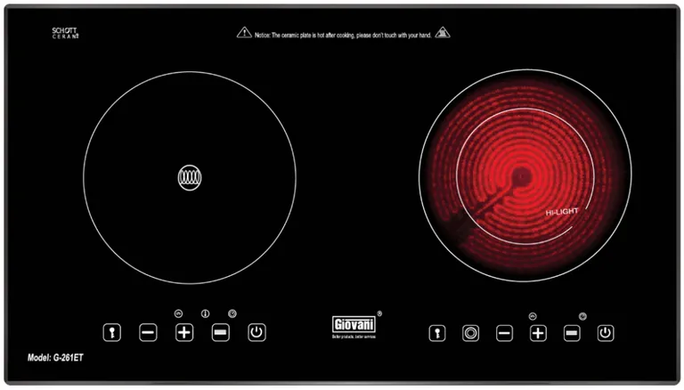 Bếp điện từ an toàn và tiện lợi
