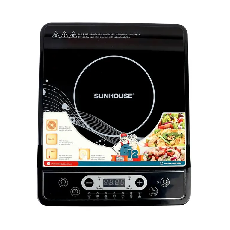 bếp từ sunhouse nấu nhanh