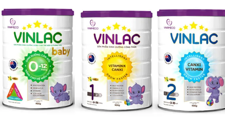 Sữa bột Vinlac cho trẻ biếng ăn