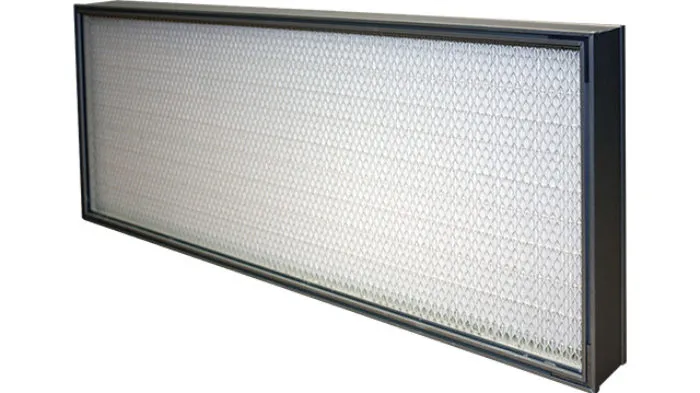 Màng lọc HEPA với cấu trúc sợi thủy tinh xếp chồng lên nhau