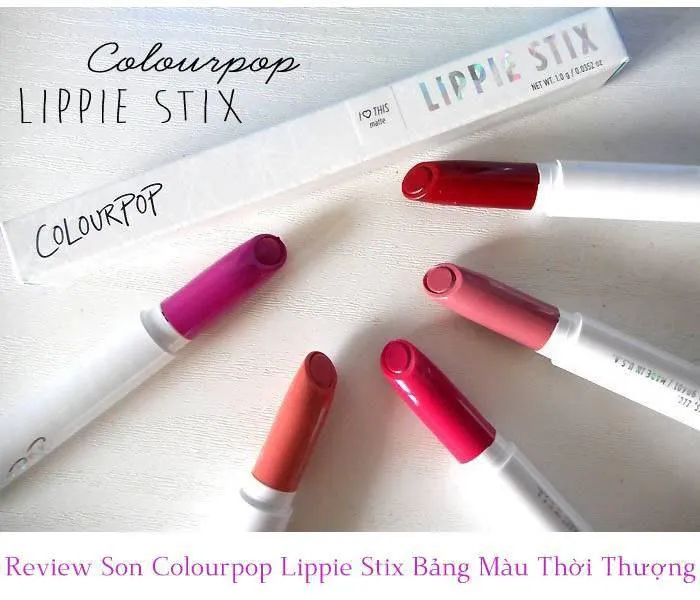 Review son Colourpop Lippie Stix: 'Huyền thoại' son bút chì có thực sự đáng mua?