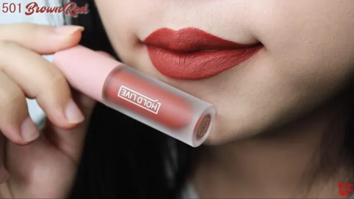 Son Hold Live màu 501 Brown Red