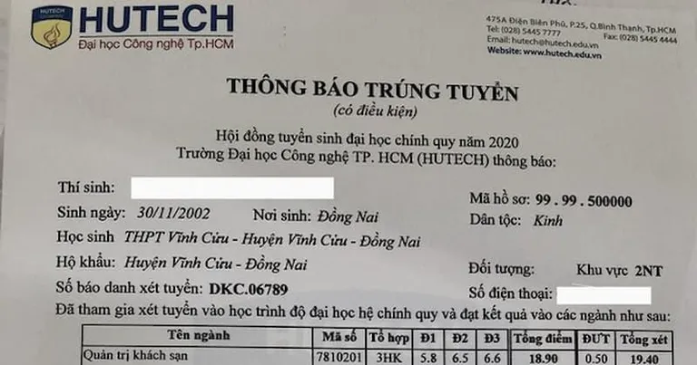 Chuẩn bị những giấy tờ cần thiết sau khi đã nhận giấy báo trúng tuyển đại học