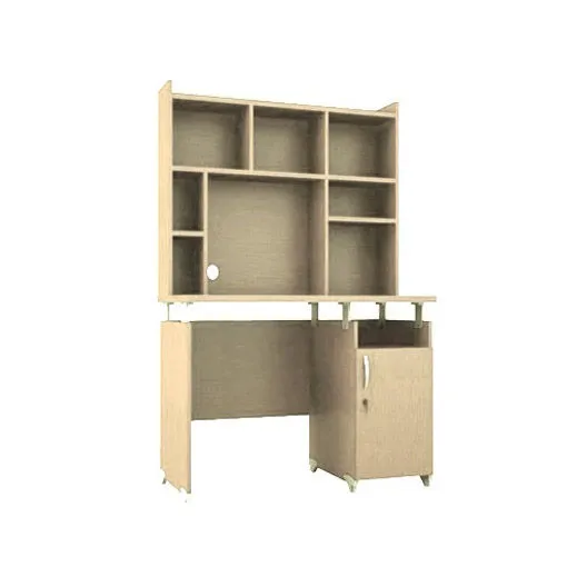 Bàn học sinh liền giá sách ST1206