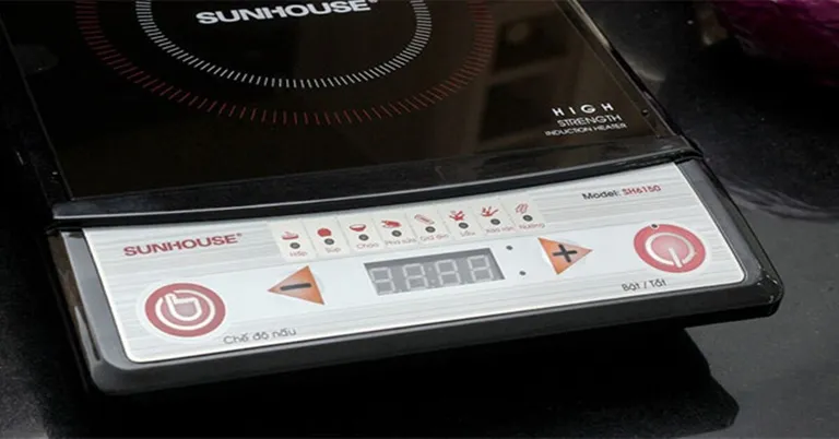 [Tư vấn] những mã lỗi của bếp từ Sunhouse và cách khắc phục