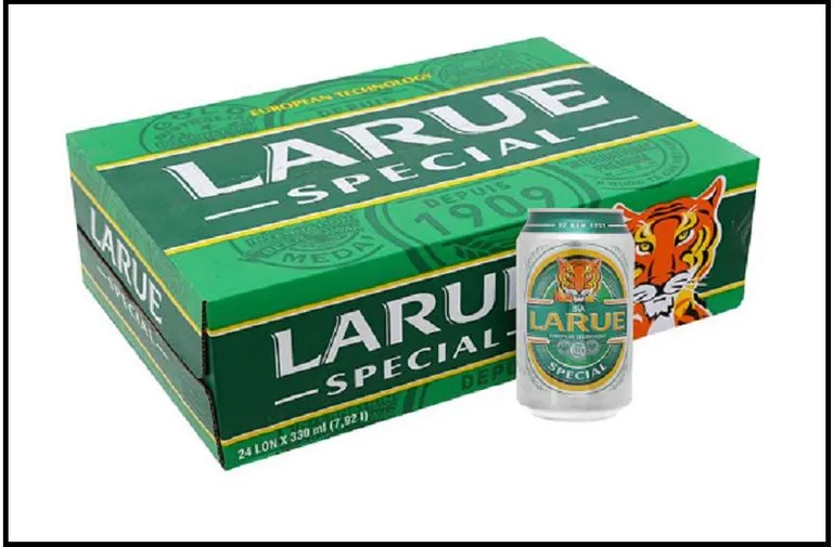 Bia Larue ngon hơn khi uống lạnh