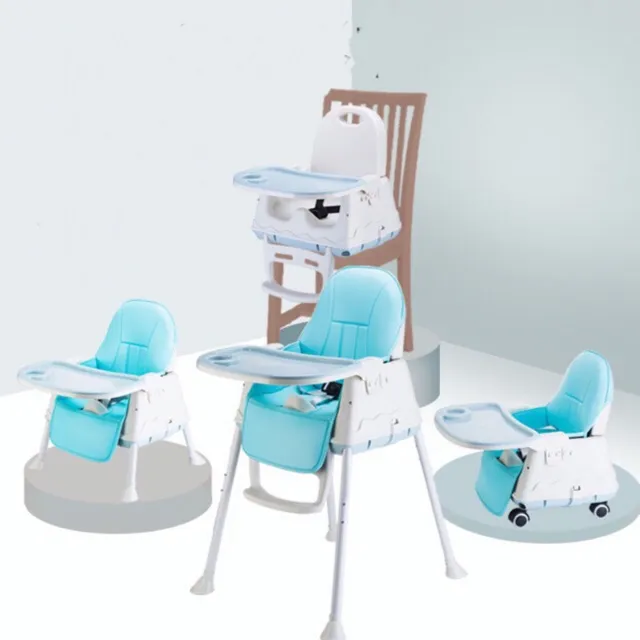 Ghế ăn dặm Hanbei điều chỉnh 3 độ cao