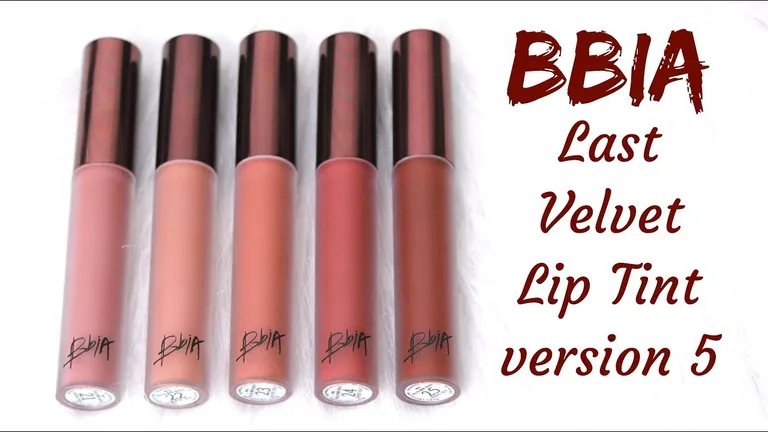 Thiết kế son Bbia Last Velvet Lip Tint Version 5 sang trọng