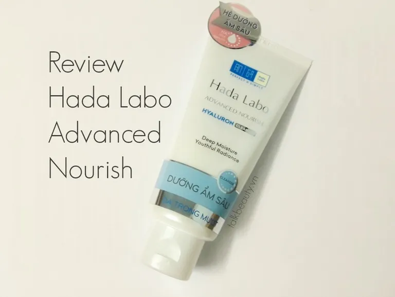 Review sữa rửa mặt Hada Labo Advanced Nourish: siêu phẩm cấp ẩm cho da khô