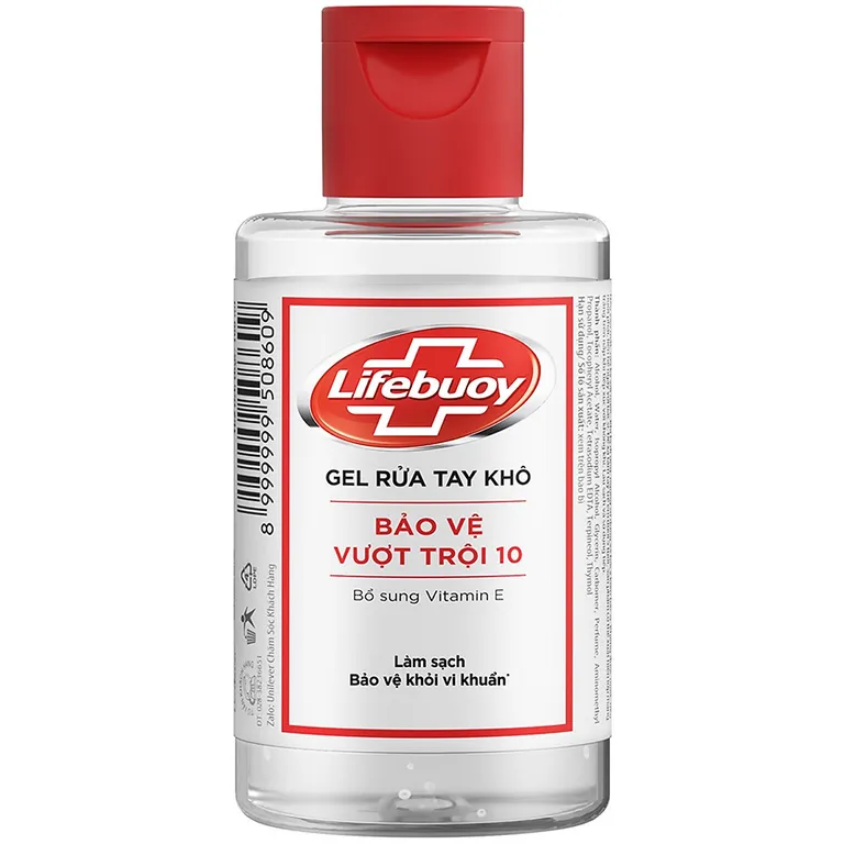 Gel rửa tay khô Lifebuoy bảo vệ vượt trội