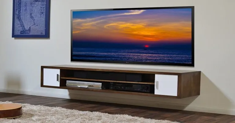 Chia sẻ những ưu và nhược điểm của kệ tivi treo tường