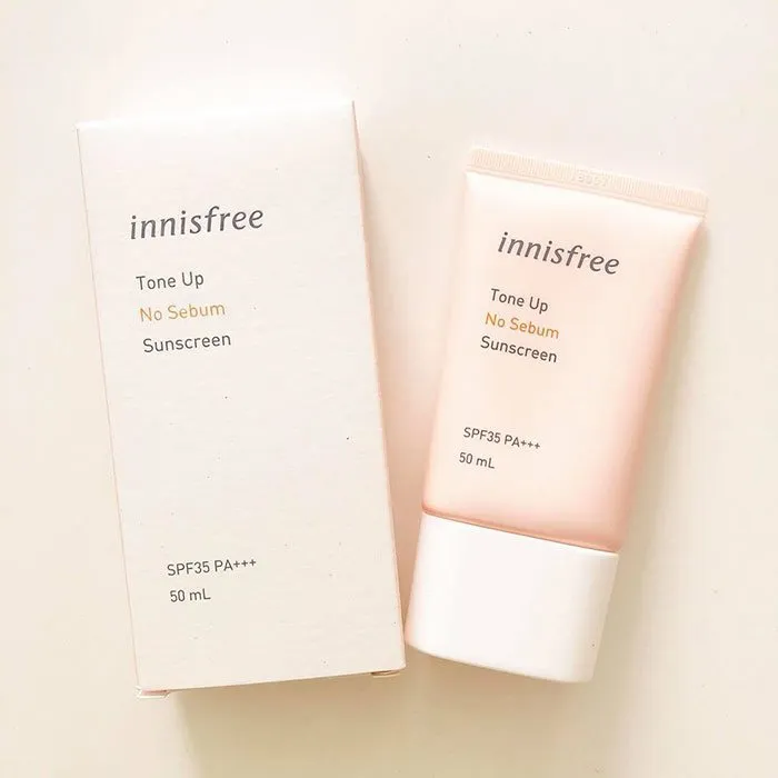 Kem chống nắng Innisfree Tone Up No Sebum Sunscreen