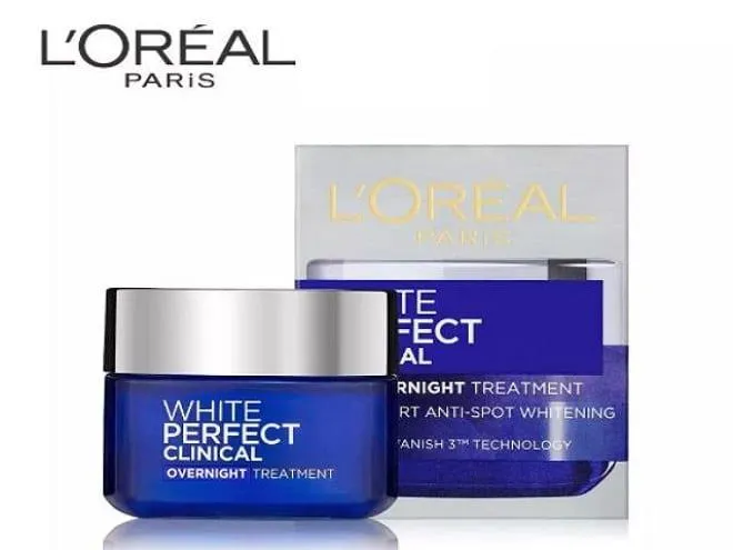 Kem trị nám L’Oréal White Perfect Clinical Overnight Treatment