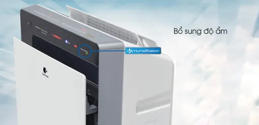 Máy lọc không khí Panasonic với thiết kế sang trọng và công nghệ tiên tiến